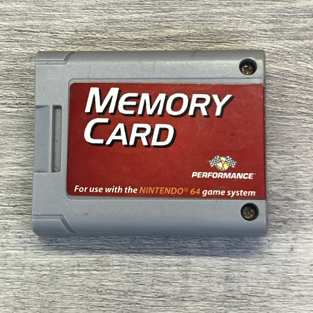 Nintendo 64 N64 Memory Card Controller Pack Used
